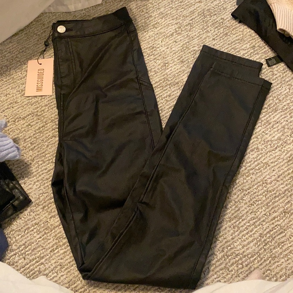 Leather pants